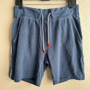 Psycho Bunny‎ pull-on blue cotton destructed sweat shorts